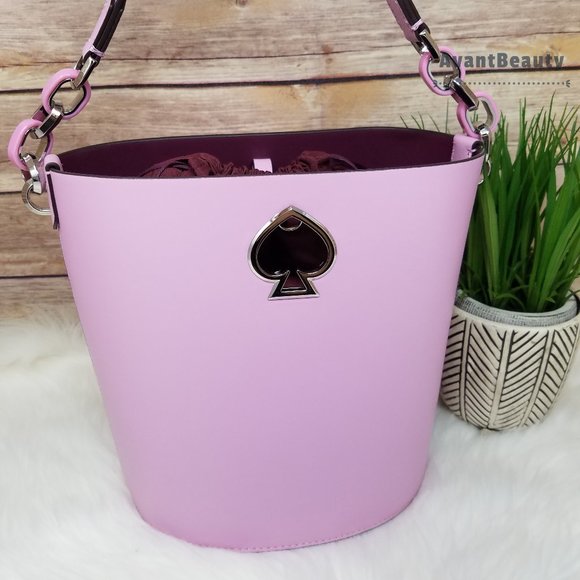 kate spade Handbags - Sweet Pea Purple Suzy Small Bucket Kate Spade